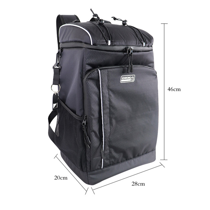 雙肩保溫包定制牛津布防水鋁箔午餐包 保溫冰包防漏野餐